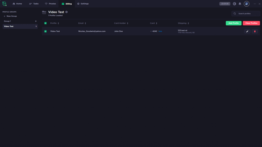 CyberAIO Desktop AIO Bot • Cop Supply