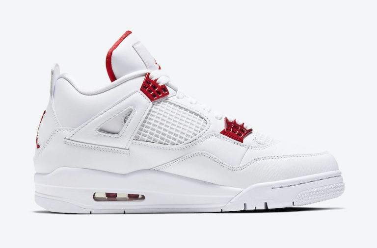 air jordan 4 retro red metallic ct8527 112