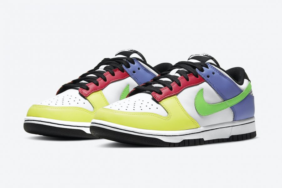 nike dunk low wmns green strike