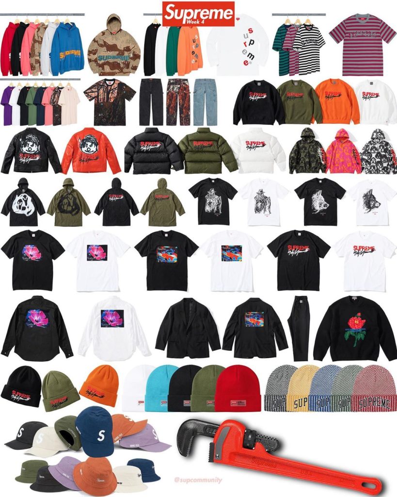 Supreme FW20 Week 4 - Yohji Yamamoto Collab • Cop Supply